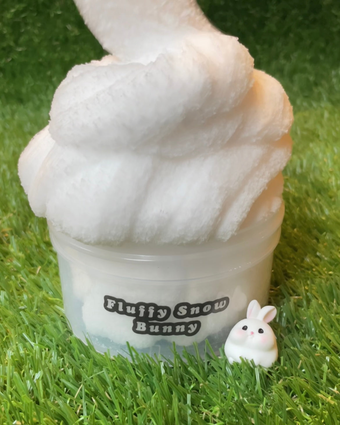 Fluffy Snow Bunny